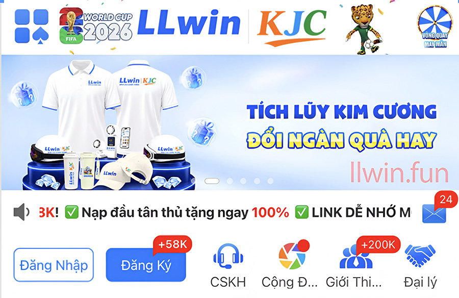 LLwin - Trang Chủ Chính Thức tập đoàn KJC